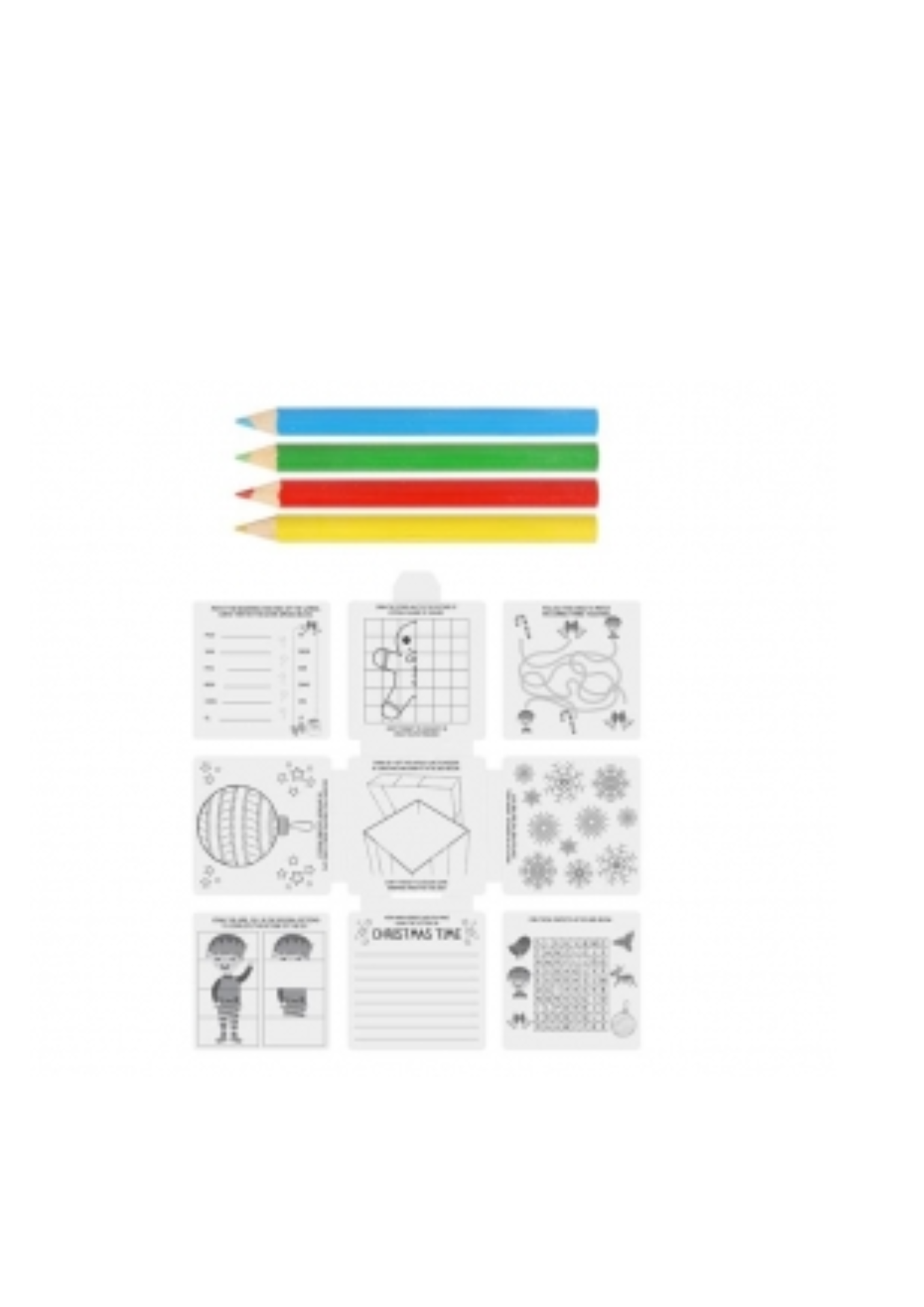 DISCOUNTED - Children's Small Festive Activity Pack