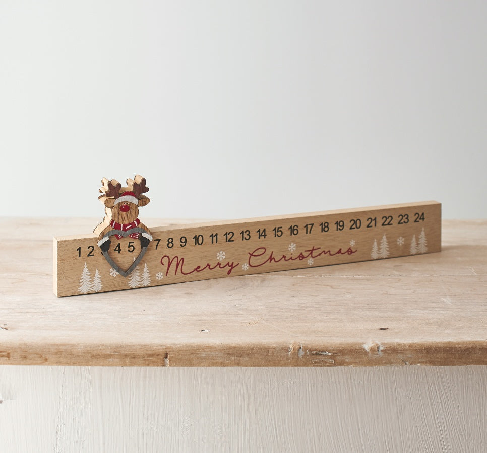 Advent Countdown with Reindeer – Alexander Devine Charity Shop